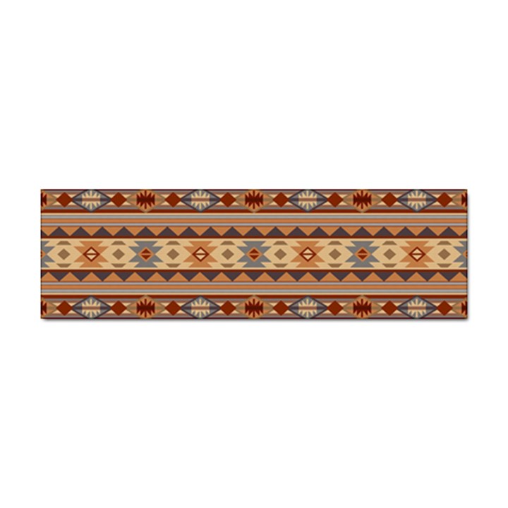 Southwest-pattern-tan-large Sticker (Bumper)