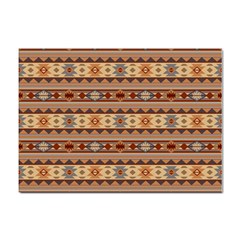 Southwest-pattern-tan-large Sticker A4 (100 Pack) by SouthwestDesigns