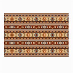 Southwest-pattern-tan-large Postcard 4 x 6  (pkg Of 10) by SouthwestDesigns