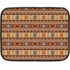 Southwest-pattern-tan-large One Side Fleece Blanket (mini) by SouthwestDesigns