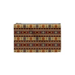 Southwest-pattern-tan-large Cosmetic Bag (small) by SouthwestDesigns