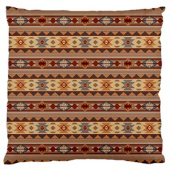 Southwest-pattern-tan-large Large Cushion Case (one Side) by SouthwestDesigns