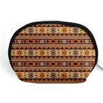 Southwest-pattern-tan-large Accessory Pouch (Medium) Front