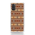 Southwest-pattern-tan-large Samsung Galaxy S20 6.2 Inch TPU UV Case Front