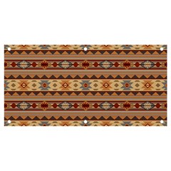 Southwest-pattern-tan-large Banner And Sign 4  X 2  by SouthwestDesigns