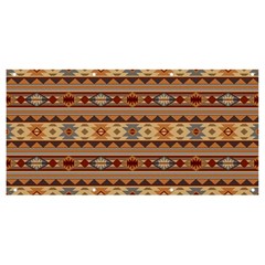 Southwest-pattern-tan-large Banner And Sign 8  X 4  by SouthwestDesigns