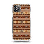 Southwest-pattern-tan-large iPhone 11 Pro 5.8 Inch TPU UV Print Case Front