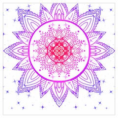 Mandala Design T- Shirttime Travel T- Shirt Lightweight Scarf  by maxcute