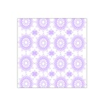 Mandala Flower Pattern T- Shirt Mandala Flower Pattern T- Shirt Satin Bandana Scarf 22  x 22  Front