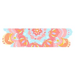 Mandala T- Shirt Euphoria T- Shirt Oblong Satin Scarf (16  x 60 )