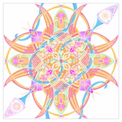 Mandala T- Shirt Tailed Mandala T- Shirt Lightweight Scarf  by maxcute