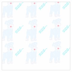 Miniature Schnauzer T- Shirt Grey Miniature Schnauzer Dog Pattern T- Shirt Lightweight Scarf  by maxcute