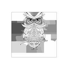 Owl Illustration T- Shirtowl T- Shirt (1) Satin Bandana Scarf 22  X 22  by maxcute