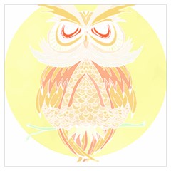 Owl Illustration T- Shirtowl T- Shirt (2) Lightweight Scarf  by maxcute