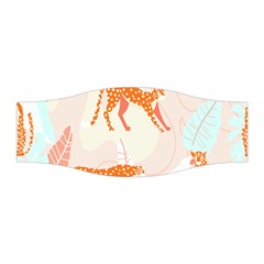 Pattern T- Shirt Hand Drawn Exotic Big Cat Cheetahs, Stretching, Running, Sitting And Walking On Abs Stretchable Headband by maxcute