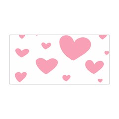 Pink Hearts Pattern T- Shirt Pink And Purple Heart Pattern T- Shirt Yoga Headband by maxcute