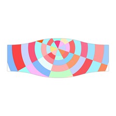 Pop Art T- Shirt Pop Art Color Wheel T- Shirt Stretchable Headband by maxcute