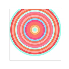 Pop Art T- Shirt Pop Mod Circles #4 T- Shirt Square Satin Scarf (30  x 30 )