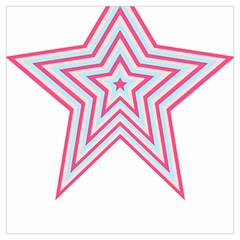 Pop Art T- Shirt Retro Star Lightweight Scarf 