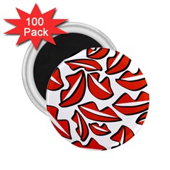 Lips 1 2.25  Magnets (100 pack) 