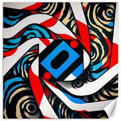 Abstract Background Pattern Canvas 20  X 20 