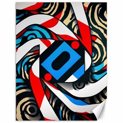 Abstract Background Pattern Canvas 18  X 24 