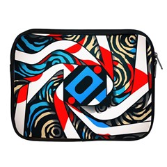 Abstract Background Pattern Apple Ipad 2/3/4 Zipper Cases