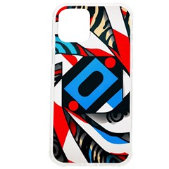 Abstract Background Pattern Iphone 12 Pro Max Tpu Uv Print Case