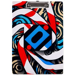 Abstract Background Pattern A4 Acrylic Clipboard