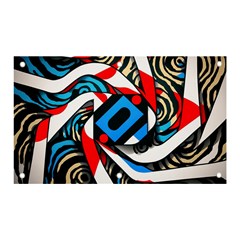 Abstract Background Pattern Banner And Sign 5  X 3 