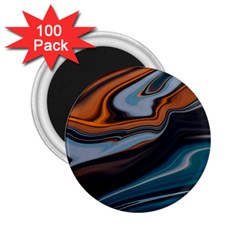 Background Pattern Design Abstract 2 25  Magnets (100 Pack) 