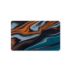 Background Pattern Design Abstract Magnet (name Card)