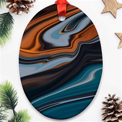 Background Pattern Design Abstract Oval Ornament (two Sides)