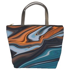 Background Pattern Design Abstract Bucket Bag