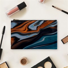 Background Pattern Design Abstract Cosmetic Bag (medium)