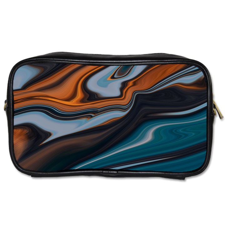 Background Pattern Design Abstract Toiletries Bag (One Side)