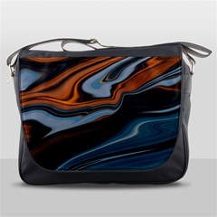 Background Pattern Design Abstract Messenger Bag