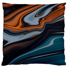 Background Pattern Design Abstract Large Cushion Case (two Sides)