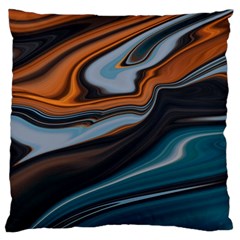 Background Pattern Design Abstract Standard Premium Plush Fleece Cushion Case (one Side)