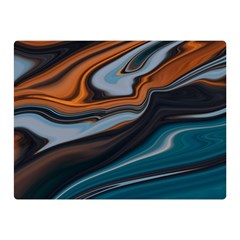 Background Pattern Design Abstract Premium Plush Fleece Blanket (mini)