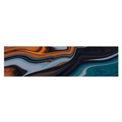 Background Pattern Design Abstract Oblong Satin Scarf (16  X 60 )