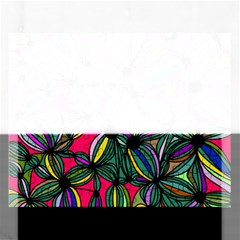 Background Pattern Flowers Seamless Rectangular Jigsaw Puzzl by Jancukart