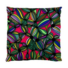 Background Pattern Flowers Seamless Standard Cushion Case (two Sides)