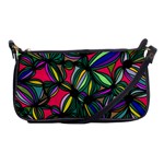 Background Pattern Flowers Seamless Shoulder Clutch Bag Front