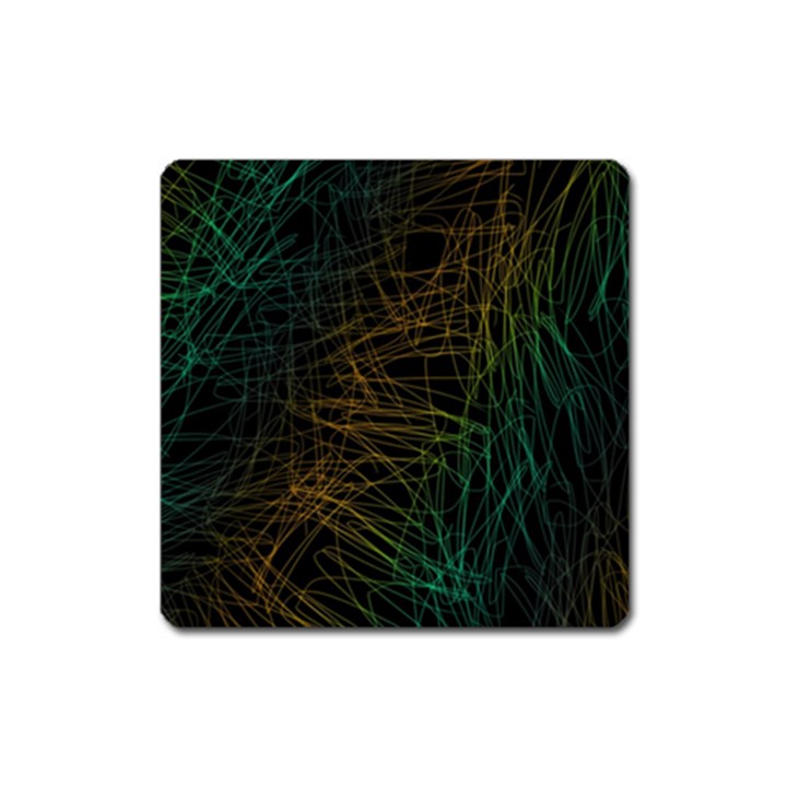 Background Pattern Texture Design Square Magnet