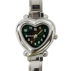 Background Pattern Texture Design Heart Italian Charm Watch