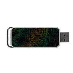 Background Pattern Texture Design Portable Usb Flash (two Sides)