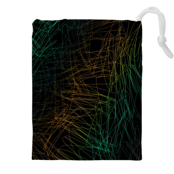 Background Pattern Texture Design Drawstring Pouch (5XL)