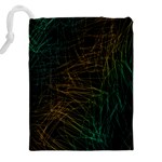 Background Pattern Texture Design Drawstring Pouch (5XL) Back