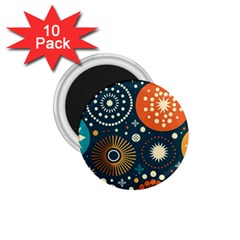 Abstract Pattern 1 75  Magnets (10 Pack) 